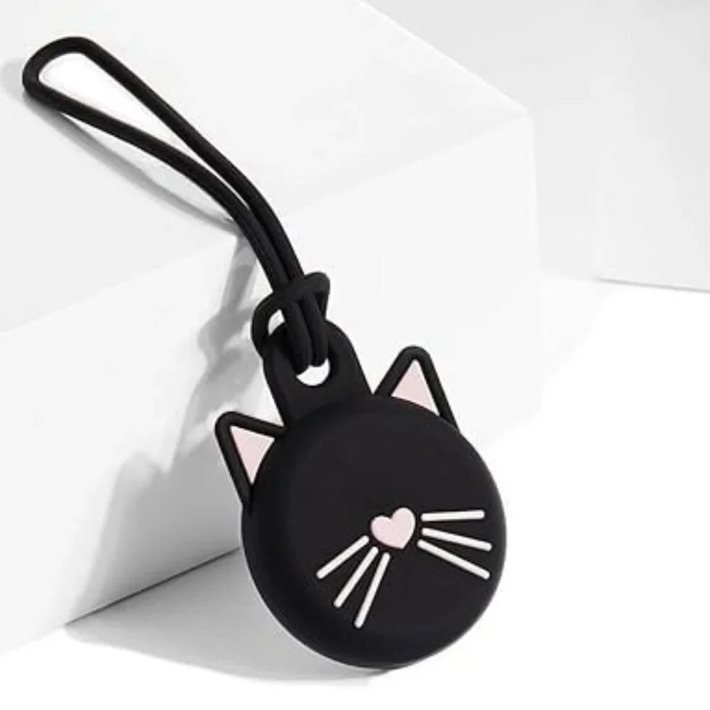 kate spade new york AirTag Holder - Protective Case for Apple AirTag - Black Cat - Picture 2 of 6